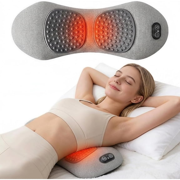 2026 New 3 In 1 Back Massager, Triple Fusion Massager, Ergonomic Traction, Deep Vibration, And Soothing Heat Therapy, Suitable For Everyone