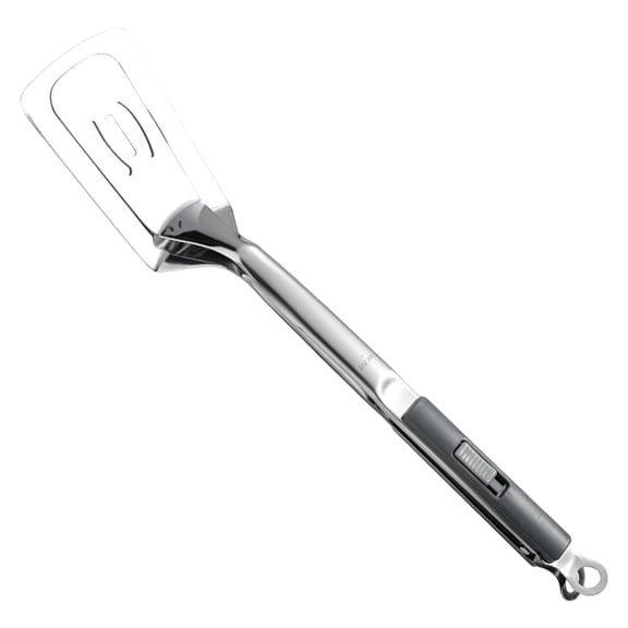 2026 New 304 Stainless Steel Grill Clamp, Stainless Steel Double-Sided Shovel Clip, Kitchen Tongs Food Clip, Multipurpose Grill Clamp for Outdoor Grilling and Kitchen Cooking, 1Pc(Black,13.4x2.6")