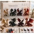 thumbnail image 1 of 2026 New 3D Beaded Animal Kit, 4 Dragon Models Beading Embroidery Kits For Craft Enthusiasts, 1 of 7