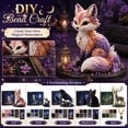 thumbnail image 1 of 2026 New 3D Beaded Animal Kit, Guardians of the Wild DIY Animal Beading Kit,Collectible Mythical Creature Figurine Making Kit for Home Decor (Raven), 1 of 7