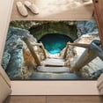 thumbnail image 1 of 2026 New 3D Hole Rug 60cm×40cm, 3D Holes Illusion Rug,Rugs That Look Like A Hole,Trap Optical Illusion Bottomless Non-Slip Doormat,as Test & Game with Your Cat Dog,for Decorating Doorways, 1 of 3
