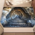 thumbnail image 1 of 2026 New 3D Hole Rug 60cm×40cm, 3D Holes Illusion Rug,Rugs That Look Like A Hole,Trap Optical Illusion Bottomless Non-Slip Doormat,as Test & Game with Your Cat Dog,for Decorating Doorways, 1 of 3