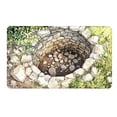 thumbnail image 1 of 2026 New 3D Optical Illusion Rug, Rug That Looks Like A Hole, Carpet Bottomless Hole Optical Illusion Area Rugs, Non-Slip Visual Doormat, 1 of 3