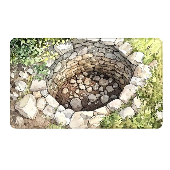 2026 New 3D Optical Illusion Rug, Rug That Looks Like A Hole, Carpet Bottomless Hole Optical Illusion Area Rugs, Non-Slip Visual Doormat