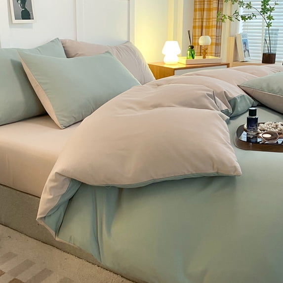 2026 New 4 Piece Lightweight Summer Quilt Set Q-Max>0.45 Cooling Blanket for Sensitive Skin Soft Microfiber Summer Comforter 1 Comforter 1 Shee tand 2 Pillow Cases Full Size