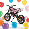 thumbnail image 1 of 2026 New 50cc Kids Dirt Bike 2 Stroke, Gas Powered Dirt Bike, Speeds up to 40km/h, Mini Kids Dirtbike, Gasoline Motorcycle with Front Rear Disc Brakes, Ideal for Children Pink, 1 of 6