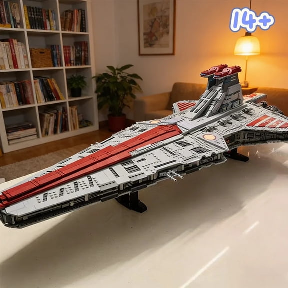 2026 New 5374PCS Bricks Venator-class Attack Cruiser Building Model UCS Build-it-yourself Toy for Adults Christmas Birthday Gift
