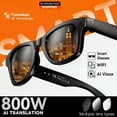 thumbnail image 1 of 2026 New AI Smart Glasses, Conference Simultaneous Interpretation & Real-Time Translation, Bluetooth Audio for Music and Calls, Ideal Gift for Men, Women & Mother's Day, 1 of 6
