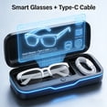 thumbnail image 1 of 2026 New AI Smart Glasses, Multi-Language Real-Time Translation, Built-in Mic & Speaker for Wireless Music, Premium Mother's Day Gifts, 1 of 12