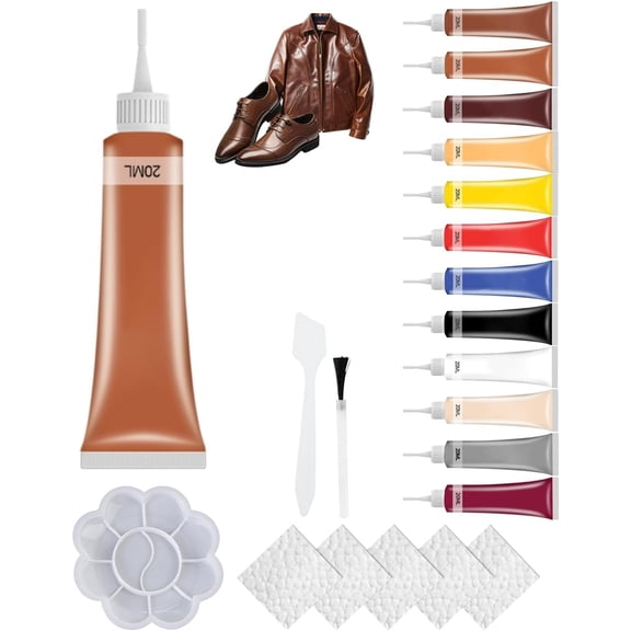 2026 New Advanced Leather Repair Gel for Car Seat Coffee