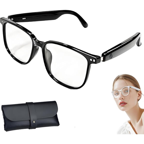 2026 New Ai Real-Time Translation Smart Glasses - Open-Ear Wireless, Hands-Free for Music, Calls, Driving, Cycling & Outdoor Travel
