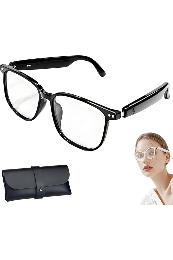 2026 New Ai Real-Time Translation Smart Glasses - Open-Ear Wireless, Hands-Free for Music, Calls, Driving, Cycling & Outdoor Travel