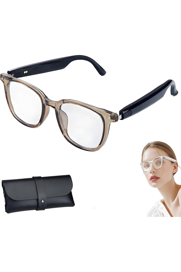 2026 New Ai Real-Time Translation Smart Glasses - Open-Ear Wireless, Hands-Free for Music, Calls, Driving, Cycling & Outdoor Travel