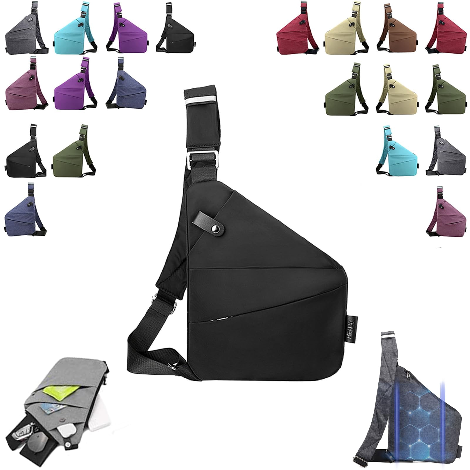 Anti Theft Crossbody Bag Anti Theft Travel Bag Travel Crossbody Bags ...
