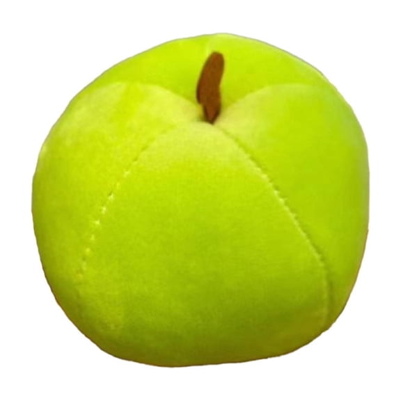 2026 New Apple Plush Toys, Stuffed Animals Toys Apple Soft Pillow Toys, Cute Decompression Plush Toy Table Companion, Best Birthday Gifts for Holiday Xmas Easter for Friend (Apple, Green)