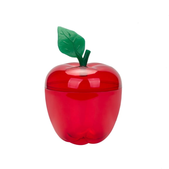 2026 New Apple Shaped Packaging Box, Transparent Storage Jars Decorative Containers Holiday Gift Box for Candy Snacks Holiday Souvenirs,Large Capacity Sealed Lid Food Grade Reusable Gift Box,Red