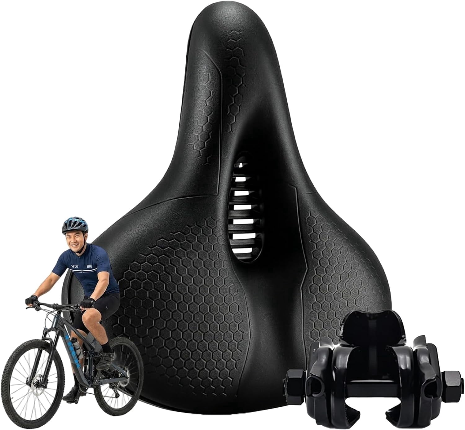 2026 New Ascent Bike Saddle 2.0 – Bike Seat Cushion, Ergonomic Bicycle Seat, Shock-Absorbing & Breathable, for Leisure, Competition, and Off-Road scenarios