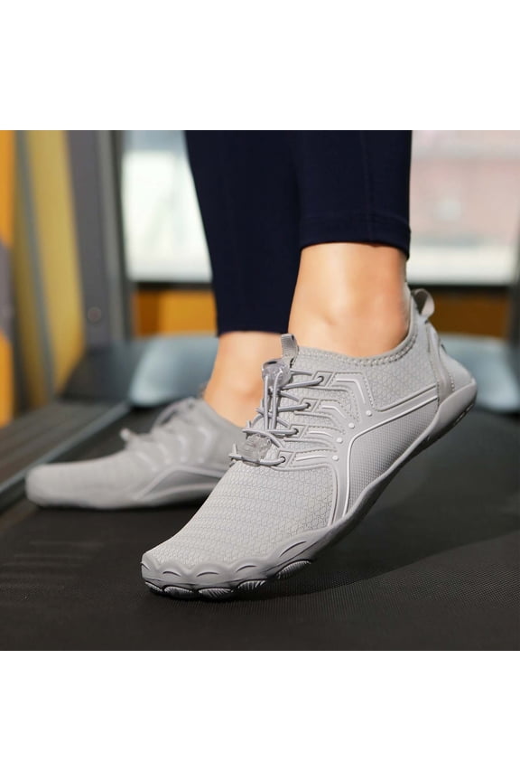 2026 New Barefoot Shoes Women's Men's Wide Toe Box Barefoot Shoes Lightweight Minimalist Trail Running Shoes Outdoor Walking Shoes Barefoot Trainers