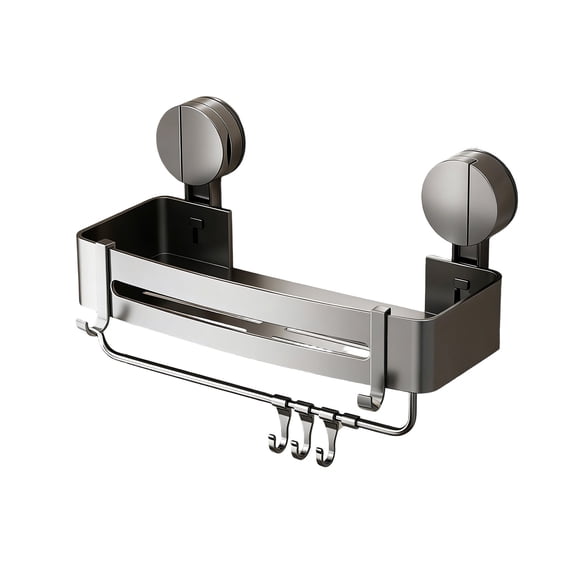 2026 New Bathroom Shelf 2026 New Corner Shelf Multifunctional Suction Cup Shelf for Shower Wall Mounted Shelf for Bathroom Kilougeis