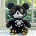 thumbnail image 1 of 2026 New Bear Plush Toys, Stuffed Animals Toys Bear Soft Pillow Toys, Cute Cartoon Dolls, Figurines, Gifts，Double, Best Birthday Gifts for Holiday Xmas Easter for Friend and Family (Bear, Black), 1 of 3