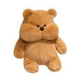 thumbnail image 1 of 2026 New Bear Plush Toys, Stuffed Animals Toys Bear Soft Pillow Toys, Cute Plush Toy, Cartoon Hugging Sleeping, Best Birthday Gifts for Holiday Xmas Easter for Friend and Family (9.06", Brown), 1 of 7
