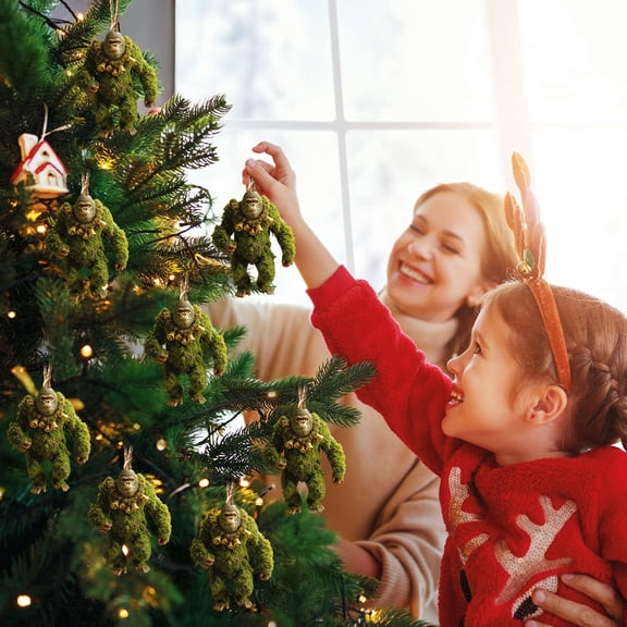 2026 New Christmas Ornament, Funny Sasquatch Ornaments for Christmas Tree, Unique Myth Meets Holiday Magic, Funny Sasquatch Holiday Decor for Christmas Tree Decoration