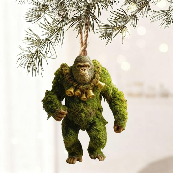 2026 New Bigfoot Christmas Ornament, Unique Myth Meets Holiday Magic,Sasquatch Holiday Decor for Christmas Tree Decoration, Funny Sasquatch Ornaments for Christmas Tree