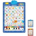 thumbnail image 1 of 2026 New Bilingual Talking Wall Chart for Kids,English and Spanish Wall Chart for Kids,Toddler Learning Poster Ages 2-6, 1 of 7