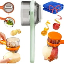 2026 New with Box Storage Kitchen Special Fruit Peeler, Fruit and Vegetable Peeler with Container, Double-Sided Stainless Steel Peeling Knife for Home Kitchen