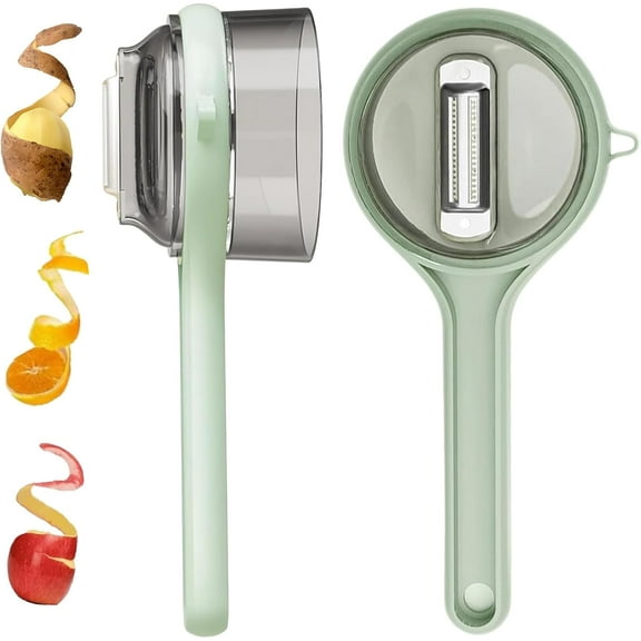 2026 New with Box Storage Kitchen Special Fruitpeeler, Multifunctional Vegetable Peeler with Container for Potato Apple, Efficient Kitchen Peeling Tool