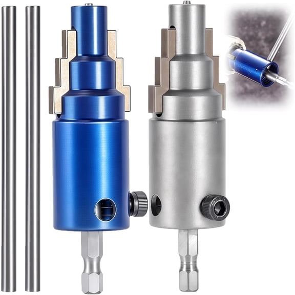 2026 New Broken Pipe Extractor Tool - Broken Valve Extractor Tool with 40CRV Steel Hex Shank, Pipeline Extraction Tools, Internal Pipes Wrench for 1/2", 3/4", 1" (Mix)