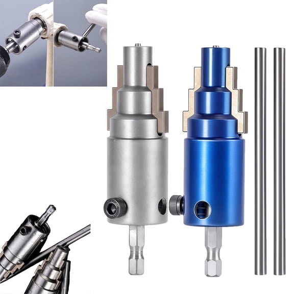 2026 New Broken Pipe Extractor Tool, Internal Pipes Wrench for 1/2", 3/4", 1", Broken Valve Extractor Tool with 40CRV Steel Hex Shank, Pipeline Extraction Tools, for Faucet Bolts & Angle Valves