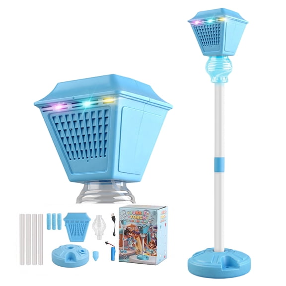 2026 New Bubble Machine for Kids, Rechargeable Automatic Bubble Machine with Musical Bubble Lantern, Stable Bubble Flow for Birthday & Holiday Celebrations