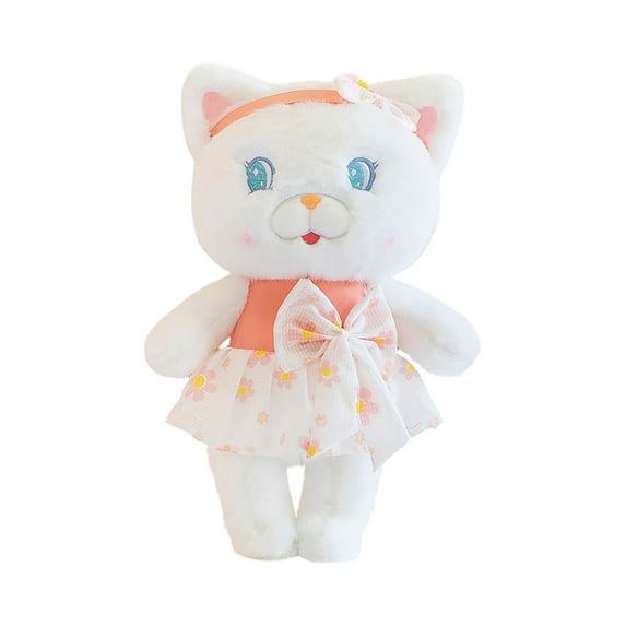 2026 New Bunny Plush Toys, Stuffed Animals Toys Bunny Soft Pillow Toys, Soft Hugging Sleeping Pillow Best Gifts for Bunny Easter Holiday Birthday (15.76", Pink-Cat)