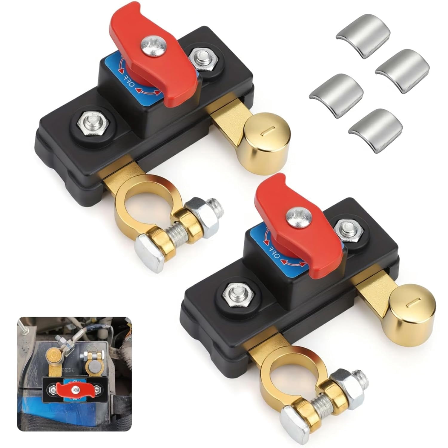2026 New Car Battery Disconnect Switch, Universal Battery Disconnect ...