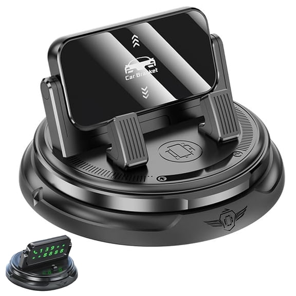 2026 New Car Phone Holder - 360 Rotation, Dashboard Mount