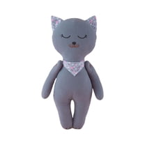 2026 New Cat Plush Toys, Stuffed Animals Toys Cat Soft Pillow Toys, Anime Game Peripheral (Without Label)Best Birthday Gifts for Holiday Xmas Easter for Friend and Family (Plush Toys, Gray)