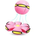 thumbnail image 1 of 2026 New Bouncing Ball with LED Lights, Magic MetaBall, Magic Flying Saucer, Bouncy Ball, Interaction (Macaron Pink), 1 of 8