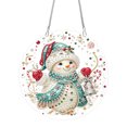 thumbnail image 1 of 2026 New Christmas DIY Diamond Painting Wall Hanging Ornament, Fun Hand‑Craft Project for Holiday Leisure Time,Festive Round Hanging Decor for Xmas Home Wall Window,Hand‑Finished Seasonal Accessory, 1 of 3