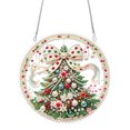 thumbnail image 1 of 2026 New Christmas DIY Diamond Painting Wall Hanging Ornament, Fun Hand‑Craft Project for Holiday Leisure Time,Festive Round Hanging Decor for Xmas Home Wall Window,Hand‑Finished Seasonal Accessory, 1 of 3