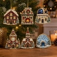 thumbnail image 1 of 2026 New Christmas Diamond Painting Suncatcher Kit, 6Pc Acrylic DIY Diamond and Pearl Art Painting, Mini Crystal Art Hanging Ornament Kit, Xmas Decorations for Home Wall Tree and Gift, 1 of 6