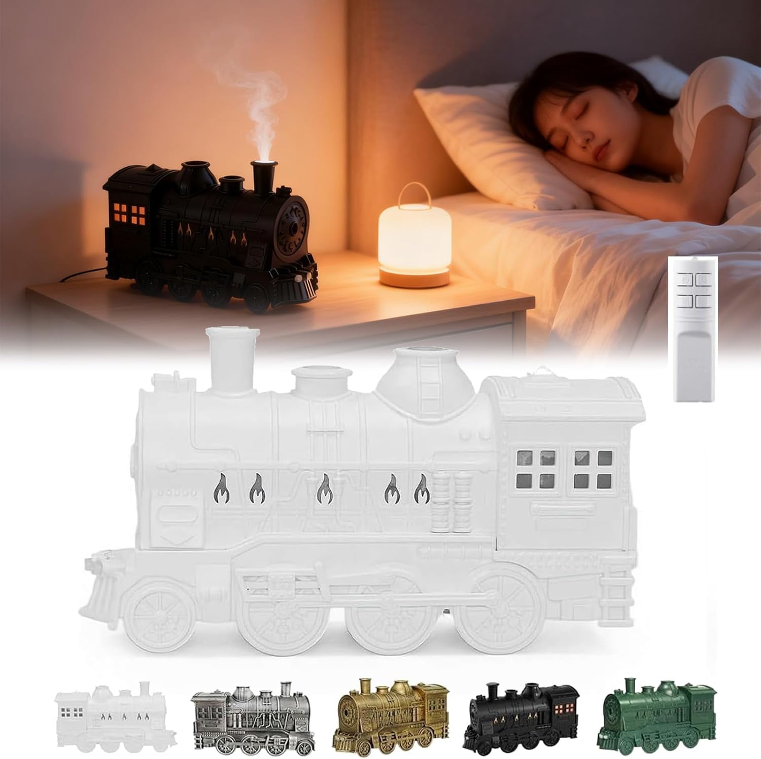 2026 New Christmas Train Diffuser, Train Diffusers for Essential Oils ...