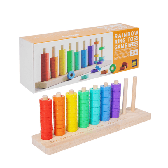 2026 New Color Matching Stacking Puzzle Game - Cocktail Party Brain Teaser, Competitive Ring Stacking Challenge for Adults