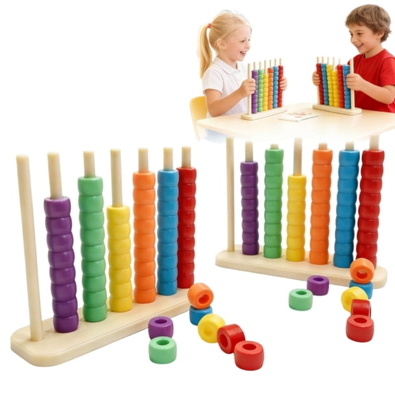 2026 New Color Pile Up Challenge for Party, Sort The Colors Game Adult, Color Stacking Challenge, 3D Printed Color Stacking Game, Competitive Tabletop Puzzle Stacking Game