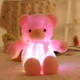 thumbnail image 1 of 2026 New! Creative Light Up LED Inductive Teddy Bear Stuffed Animals Plush Toy Colorful Glowing Teddy Bear, 20- Inch, 1 of 6