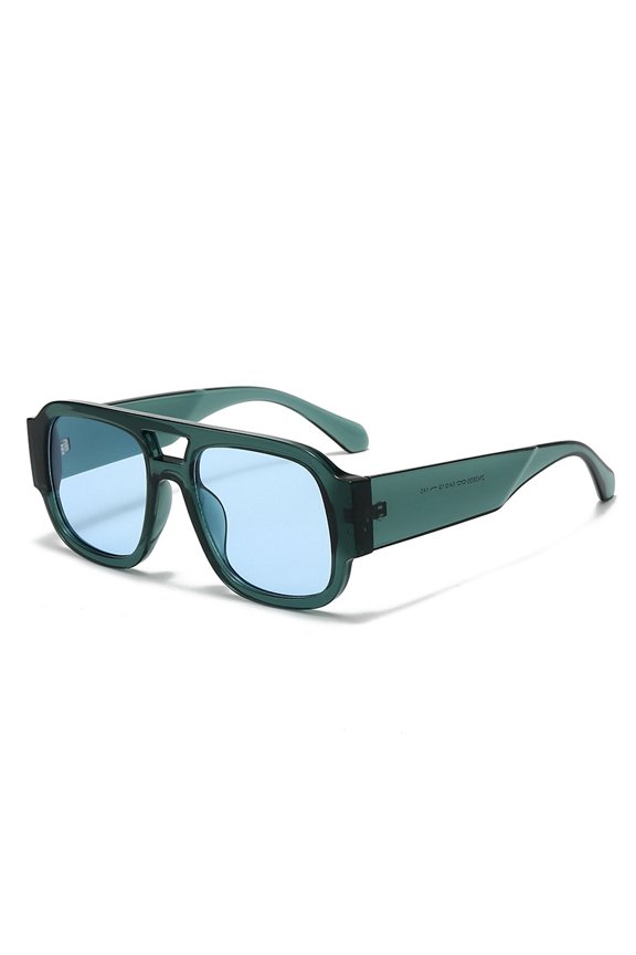 2026 New Cross-Border Casual Fashion Aviator Sunglasses for Women, UV Protection, Unique European and American Style, Suitable for Street Photography, Sunglasses for Men