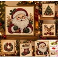 thumbnail image 1 of 2026 New DIY Christmas Pearl Diamond Painting Art Kit Christmas Santa Special Shape Pearl Art Kits for Beginners,5D Small Diamond Painting Kits for Adults,DIY Paint with Gem Art and Crafts, 1 of 6