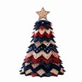 thumbnail image 1 of 2026 New DIY Quilted Christmas Tree Kit, 3D Fabric Patchwork Craft Set for Beginners, Handmade Tabletop Holiday Decor, Ideal for Home Mantel Table Office Display (#G), 1 of 5