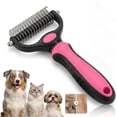 thumbnail image 1 of 2026 New Deshedding Brush For Dogs And Cats, The Pet Pro Grooming Tool Undercoat Rake, Professional Pet Deshedding Brush Long Hair, 1 of 8