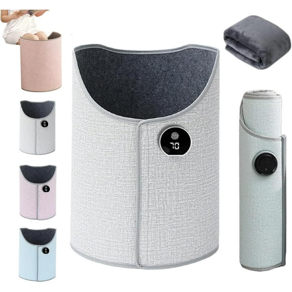 2026 New Under Desk Leg Warmer for Office,Office Legs Warmers Under Desks,Blanket Warmers,Under Desks Heater for Office, Home - 360° Fully Enclosed Heating, 5-Speed Adjustment (Gray)